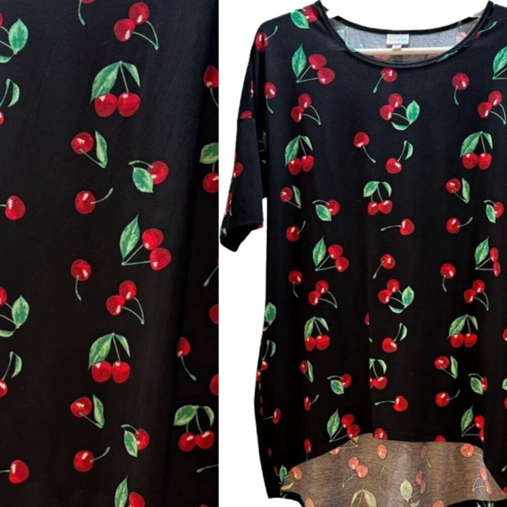 LuLaRoe Cherry Print top